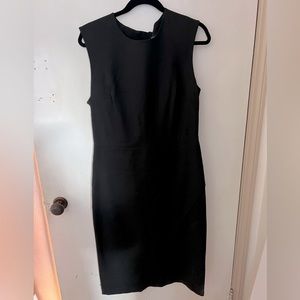 Sleeveless fitted dress